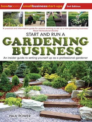 cover image of Start and Run a Gardening Business